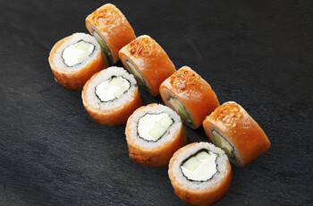 Ролл Филадельфия карамельная XL