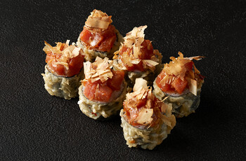 Ролл Посейдон с лососем и тунцом