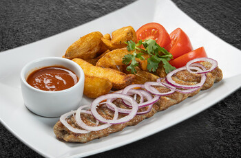 Люля кебаб из курицы с картофелем