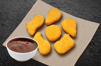 Наггетсы с соусом 6 шт