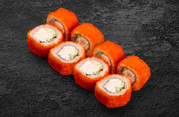 Ролл Калифорния с крабом