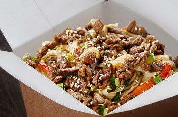 Удон с говядиной