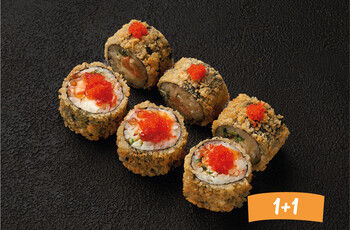 Ролл Панко с лососем и сладким чили