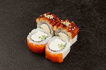 Половинка ролла Филадельфия Дуэт