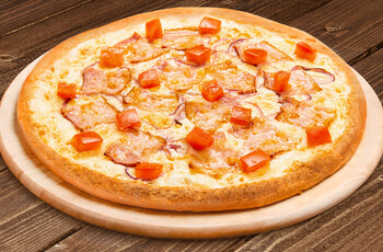 Пицца Сливочная 30 см на тонком тесте