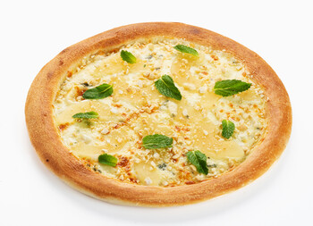 Пицца с грушей и горгонзолой фирменная