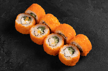 Ролл Калифорния с креветкой