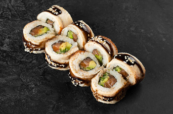 Ролл Канадский с лососем