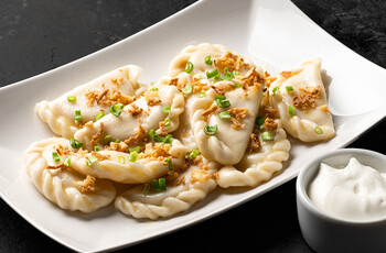 Вареники с картофелем