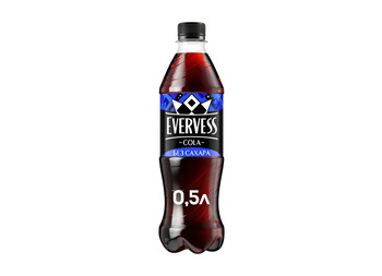 Evervess Cola без сахара (0.5 л)