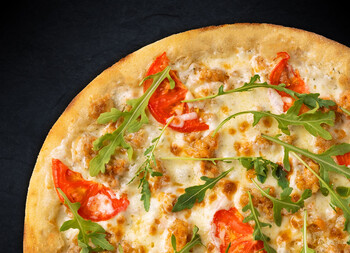 С лососем и рукколой