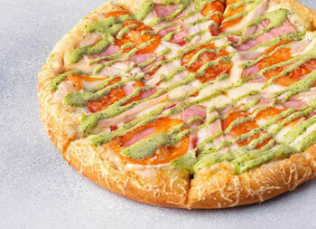 Пицца Чикен Ранч 25 см на толстом с сыром