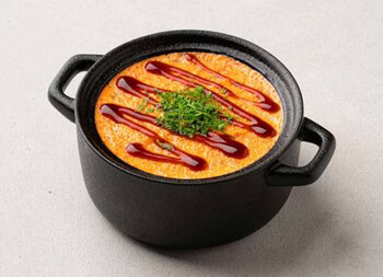 Спешл с лососем и креветками