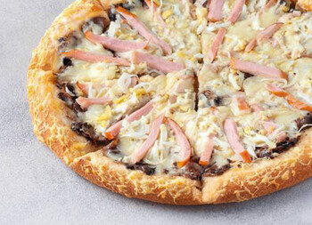 Пицца Жюльен 30 см на толстом с сыром