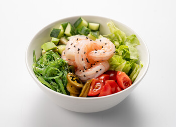 Поке с креветками