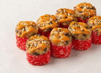 Шеф-ролл с угрём