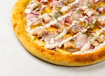 Пицца с хреном