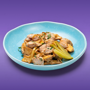 Горячая Сковорода пикник с цыпленком