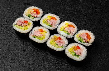 Кимпаб с ветчиной