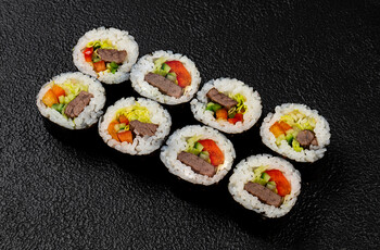 Кимпаб с говядиной