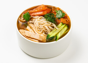 Рамен с цыпленком по-корейски