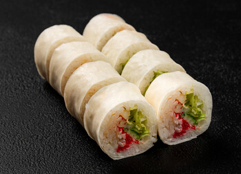 Спринг-ролл с крабом