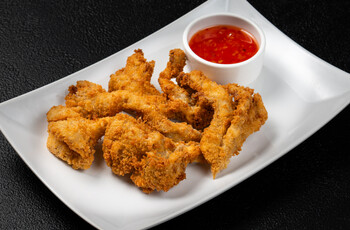 Вешенки в темпуре