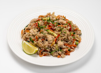 Рис с курицей