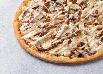 Пицца Грибная с цыплёнком и сулугуни